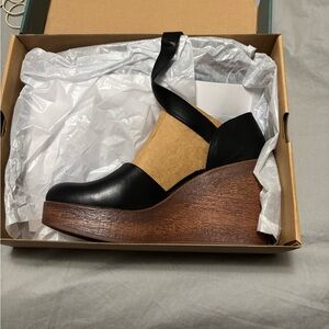 BOC Black Wedge Mary Jane
